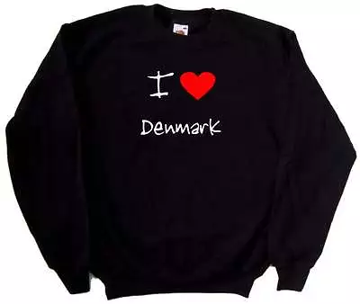 Buy I Love Heart Denmark Sweatshirt • 15.99£