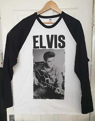 Buy Elvis Presley Men Women Baseball Long Sleeve T Shirt XL • 9.99£
