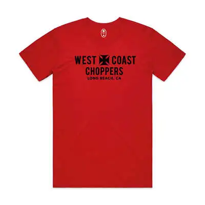 Buy West Coast Choppers Eagle T-Shirt Red • 33.75£