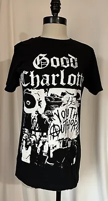 Buy Good Charlotte Youth Authority Black Tee Shirt Youth Small • 13.61£
