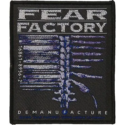 Buy Fear Factory Standard Patch: Demanufacture (loose) • 5.30£