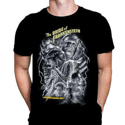 Buy THE BRIDE - Horror Movie Poster Art - T-Shirt / Classic Monster / Frankenstein • 21.45£