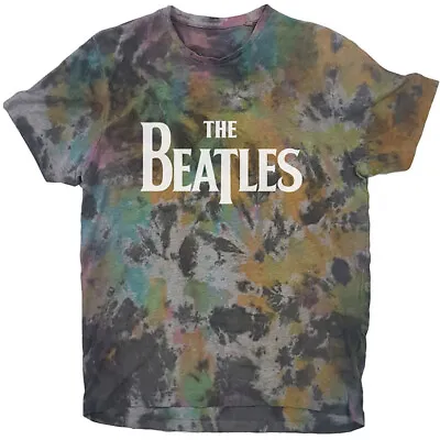 Buy The Beatles Drop T Logo Dip-Dye T-Shirt OFFICIAL • 16.59£