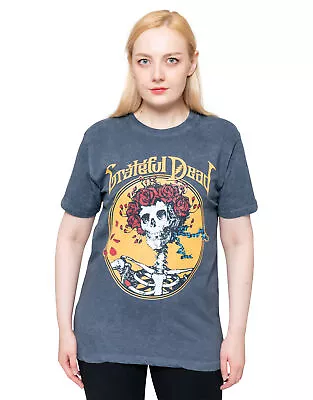 Buy Grateful Dead Best Of Cover Dip Dye T Shirt • 17.95£