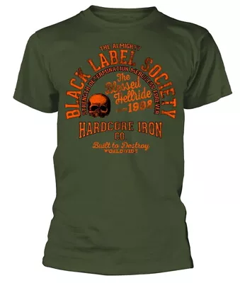 Buy Black Label Society Hardcore Iron Green T-Shirt OFFICIAL • 17.99£
