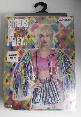 Buy New. Harley Quinn,birds Of Prey, Adult Costume. Jacket Only. (fits Size M/l.) • 9.99£