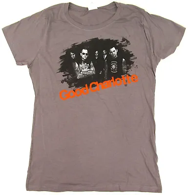 Buy GOOD CHARLOTTE T-shirt Pop Punk Alt Rock Baby Doll Tee JUNIORS XL Gray New • 14.45£