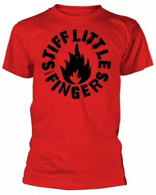 Buy Stiff Little Fingers Punk Red T-Shirt OFFICIAL • 13.79£