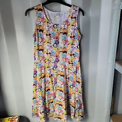 Buy Disney Tsum Tsum Girl's Dress Character Print Girls X-LARGE 16-18 MINI DISNEY • 5.99£