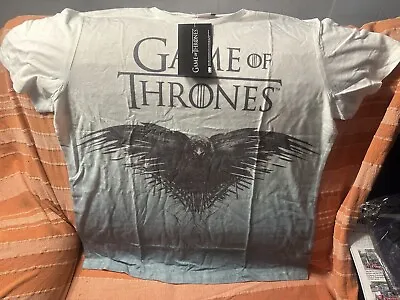 Buy Game Of Thrones Raven Sublimation T-shirt XXL • 4£