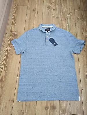Buy Mens Criminal Blue Polo T Shirt Size L New With Tags • 7£