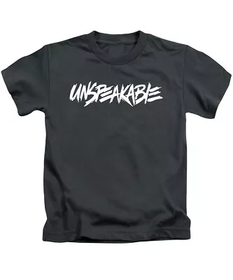 Buy Unspeakable Kids T-Shirt YouTuber YouTube Tee Top Girls Boys (White Print)  • 7.95£