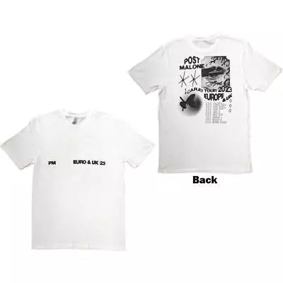 Buy Post Malone - Unisex - T-Shirts - Large - Short Sleeves - Collage - K500z • 15.59£