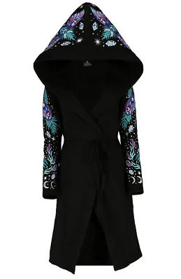 Buy Restyle - Enchanted Forest - Herbal, Pagan, Witchy, Gothic Oversized Hoodie • 85.95£