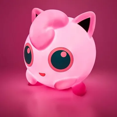 Buy Officially Licensed Pokemon Jigglypuff Light-Up 3D Pink Figurine Gaming Merch • 44.99£