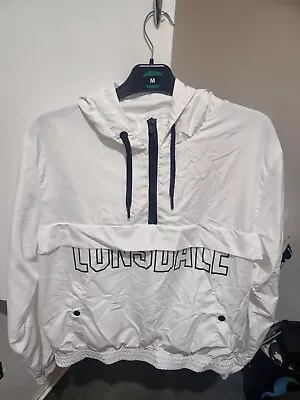 Buy Lonsdale White Track Day Windbreaker  • 20.99£