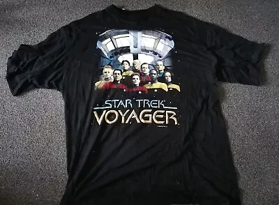 Buy Vintage Star Trek Voyager T Shirt • 12£