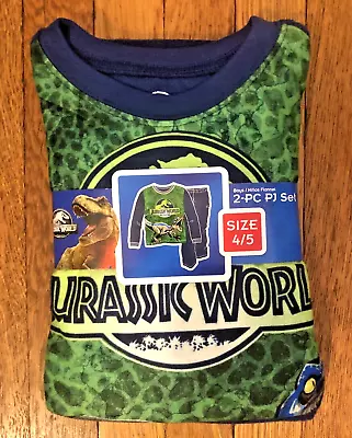 Buy Jurassic World 2 Pack Pajama Set Size 4/5 Kids Dinosaur Dino Park Boys BRAND NEW • 6.31£