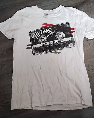 Buy Unisex Alll Time Low White T-shirt Size Medium • 4£