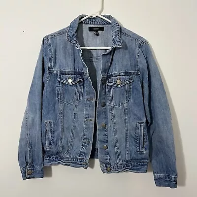 Buy Forever 21 Womens Medium Denim Jacket Jean • 7.70£