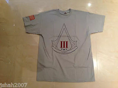 Buy Assassins Creed 3 T Shirt T Shirt BRAND NEW **LOOK** • 8.99£