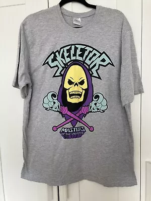 Buy Skeletor Authentic Master Of The Universe T-shirt UK Size X-Large • 10.99£