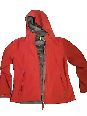 Buy Free Country Womens Super Softshell Hooded Jacket Soft Faux Fur Lined Red L • 23.62£