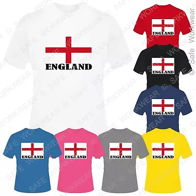 Buy ENGLAND Flag Tshirt - UK Union Jack English T Shirt For Man Woman Unisex Kids • 7.99£