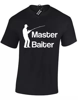 Buy Master Baiter Mens T Shirt Funny Fisherman Fishing Gift Present Idea Top S - 5xl • 7.99£