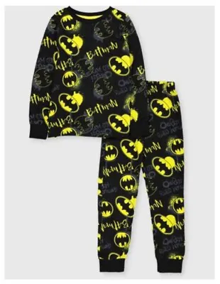 Buy Batman Pyjama Set - Age 8-9 Years Old - Kids Boys - BNWT - Free Delivery  • 12.95£