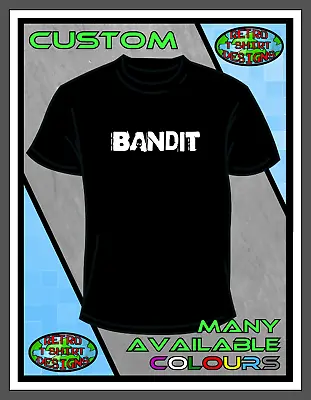 Buy Borderlands Bandit XBOX ONE PS4 Shirt I Black 1 2 3 Retro Top T-shirt Custom • 14.99£