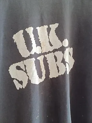 Buy UK SUBS T Shirt - Very Rare - European Tour 1994 • 75£
