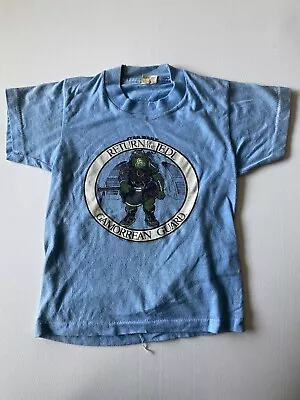Buy Return Of The Jedi Gamorrean Guard Vintage Kids Shirt Single Stitch Vintage Rare • 26.51£