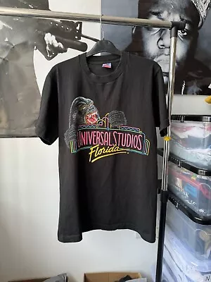 Buy Vintage 90s Universal Studios Florida King Kong Fofl Men’s USA Medium T-shirt • 49.99£
