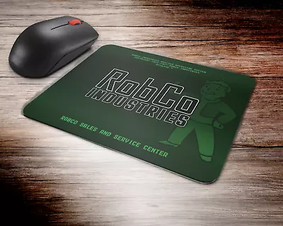 Buy Fallout Inspired Robco Industries PC Computer Mouse Mat Pad • 8.99£