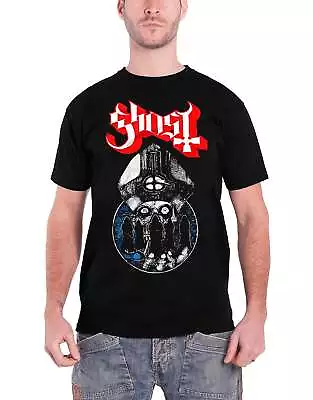 Buy Ghost T Shirt Warriors Band Logo Papa New Official Mens Black • 19.95£
