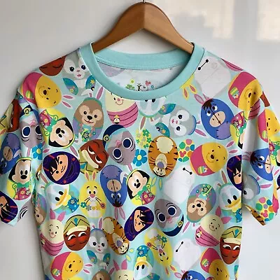 Buy Disneyland Hong Kong Easter Edition T-Shirt M New Mickey Winnie Hiro Tsum Tsum • 29.99£