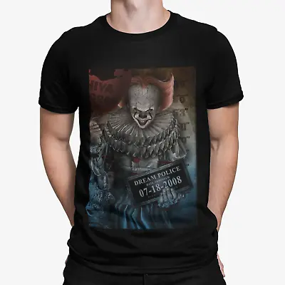 Buy IT Pennywise Mugshot T-Shirt  - Horror - Halloween - Film -TV - Kids -Retro  • 10.79£