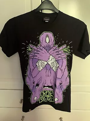 Buy Vintage Drop Dead Clothing Black T Shirt Size XS Hardcore BMTH • 35.99£