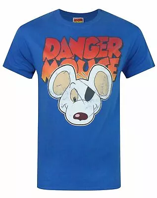 Buy Danger Mouse Blue Short Sleeved T-Shirt (Mens) • 14.99£
