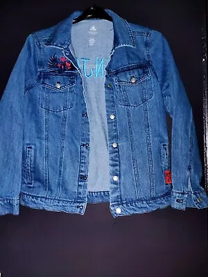 Buy Original Size Xs Lilo And Stitch Denim Jacket From Disney Land Paris • 25£