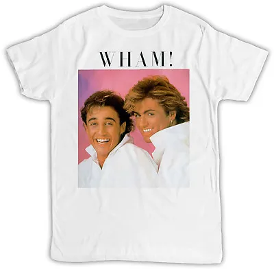 Buy George Michael Wham Poster Ideal Gift Birthday Present Cool Retro T Shirt • 9.99£
