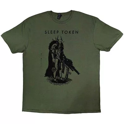 Buy Sleep Token The Summoning Green XL Unisex T-Shirt NEW • 17.99£