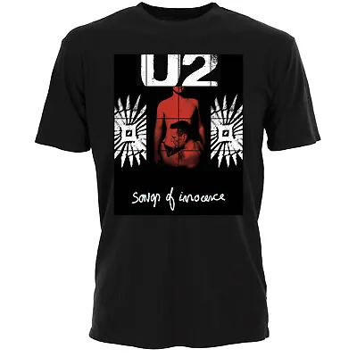 Buy U2 Songs Of Innocence Red Shade Official Tee T-Shirt Mens • 15.99£