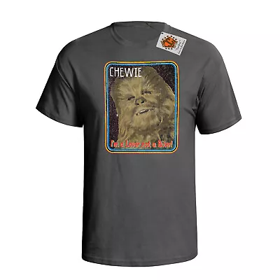 Buy CHEWIE I`m A Lover Not A Biter Mens ORGANIC Cotton T-Shirt Chewbacca Star Wars  • 10.49£