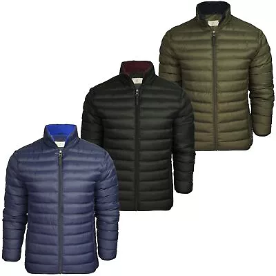 Buy Xact Mens Funnel Neck Quilted Puffer Jacket • 34.99£