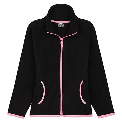 Buy CityComfort Kids Fleece Jacket, Full-Zip Girls Polar Fleece Jacket Outdoors • 11.49£