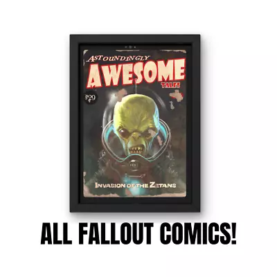 Buy Fallout 4 Astoundingly Awesome Tales Comic A3 Print Poster, Bethesda Merch • 16£