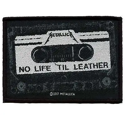 Buy Metallica No Life Till Leather Patch Thrash Metal Band Woven Iron On • 10.42£
