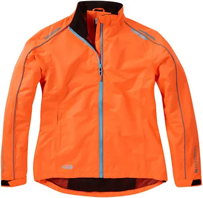 Buy Madison Protec Women's Waterproof Cycling Jacket, Biking, Riding, Orange. • 34.99£